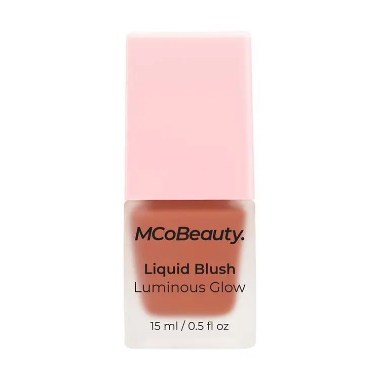 MCoBeauty Liquid Blush Luminous Glow Lava Deep Peach