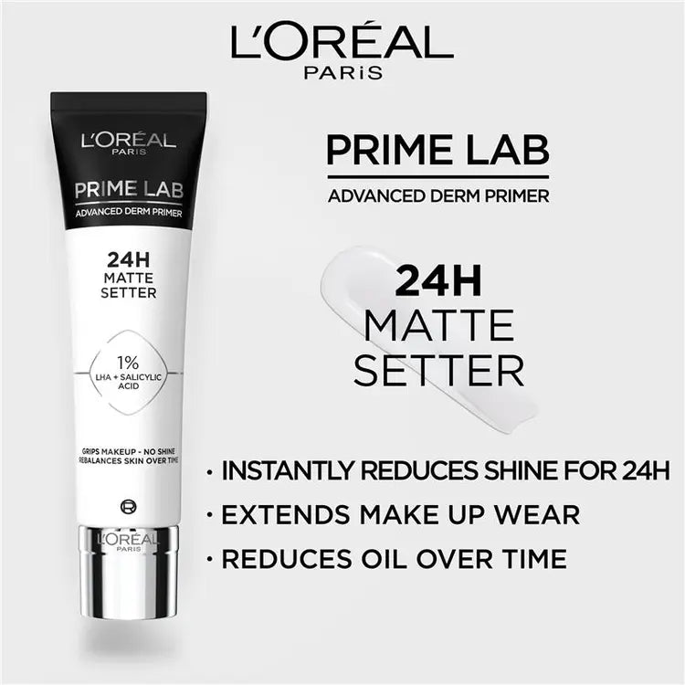 L'Oreal Paris Prime Lab Advanced Derm Primer 24H Matter Setter