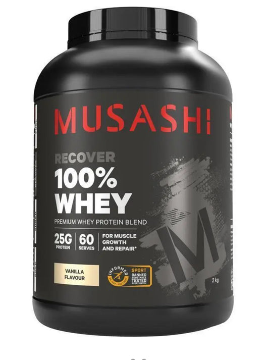 Musashi 100% Whey vanilla 2KG