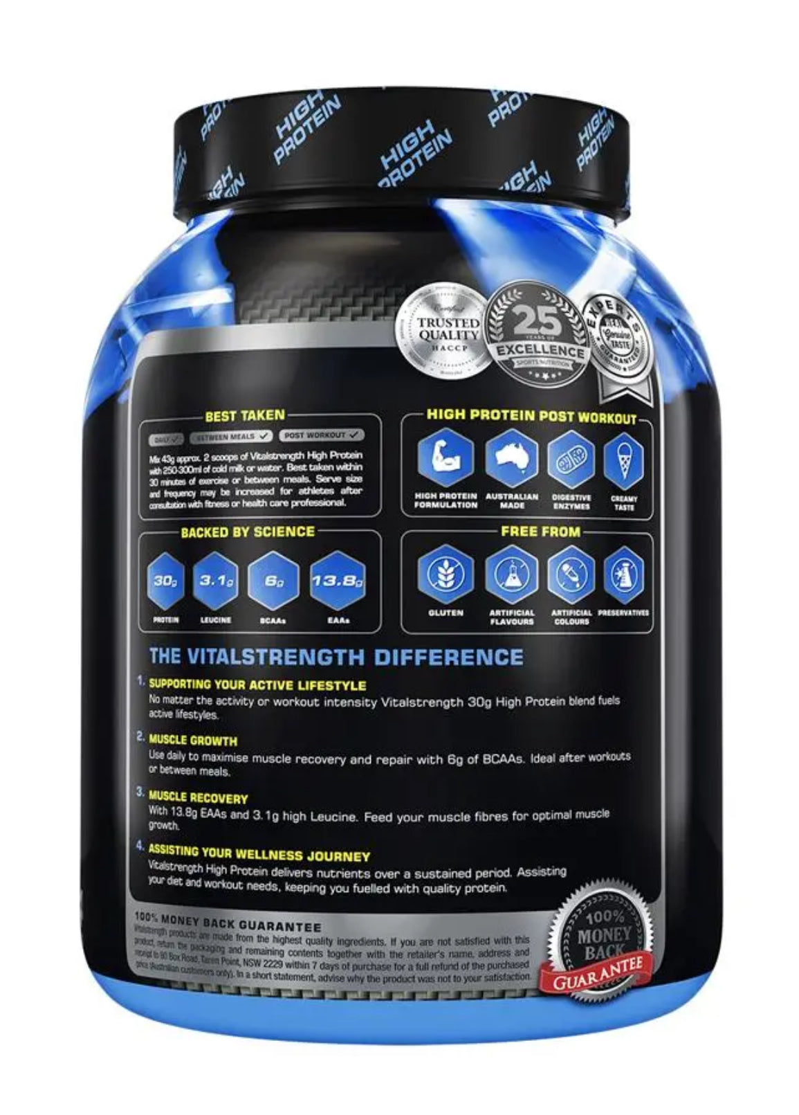 Vital strenght High Protein vanila 1.5KG