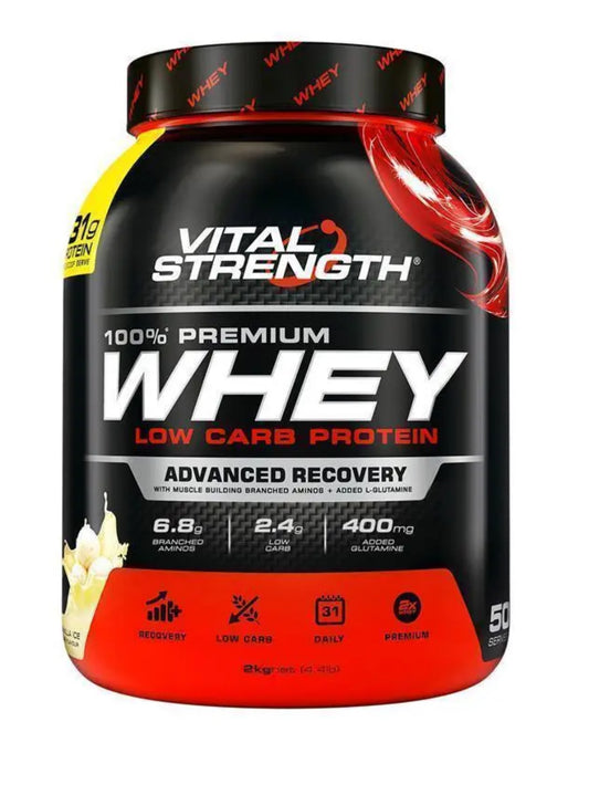 Vital Strength Launch Whey Protein Vanilla 2kg