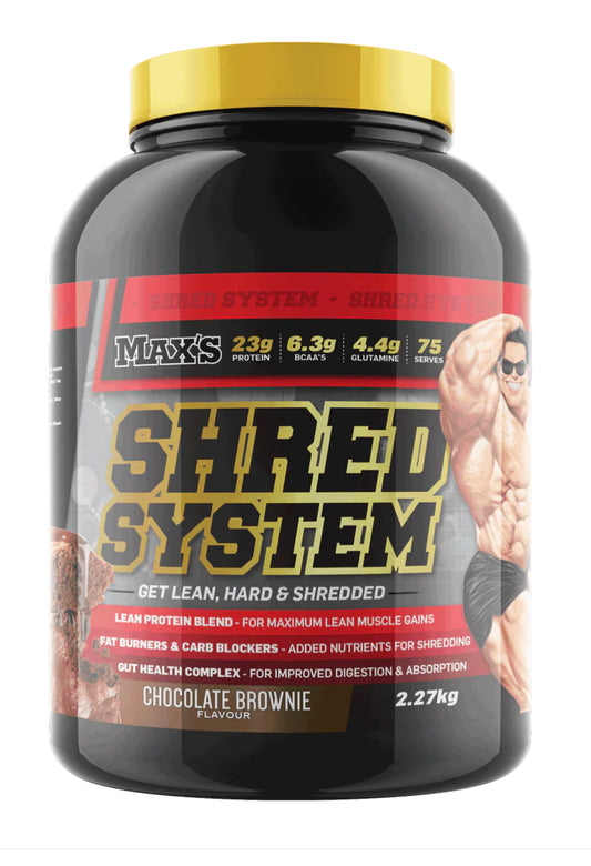 Max’s Shred System Chocolate Brownie 2.27kg