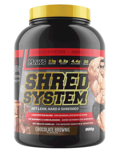 Max’s Shred System Choclate Brownie 900G