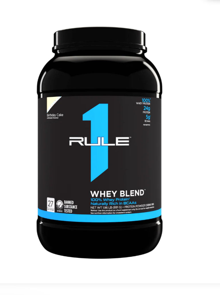 R1 Whey Blend Protein Birthday Cake 2Lb