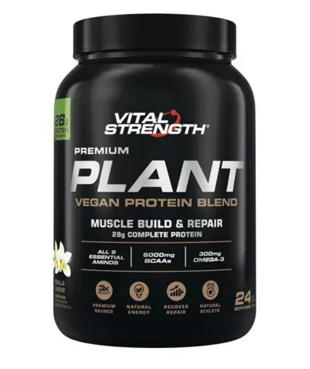Vital Strength Plant Vegan Protein Vanilla 1kg