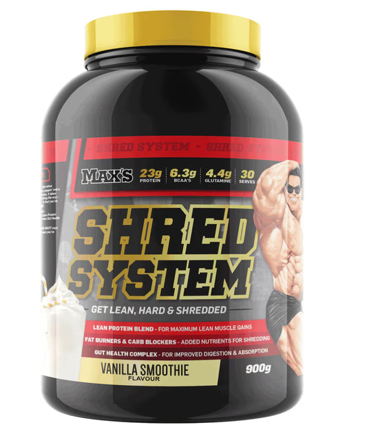 Max’s Shred System Vanilla Smoothie 900G