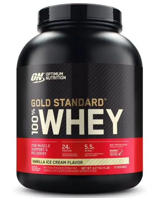 Optimum Nutrition Gold Standard Whey Vanilla Ice Cream 2.27kg