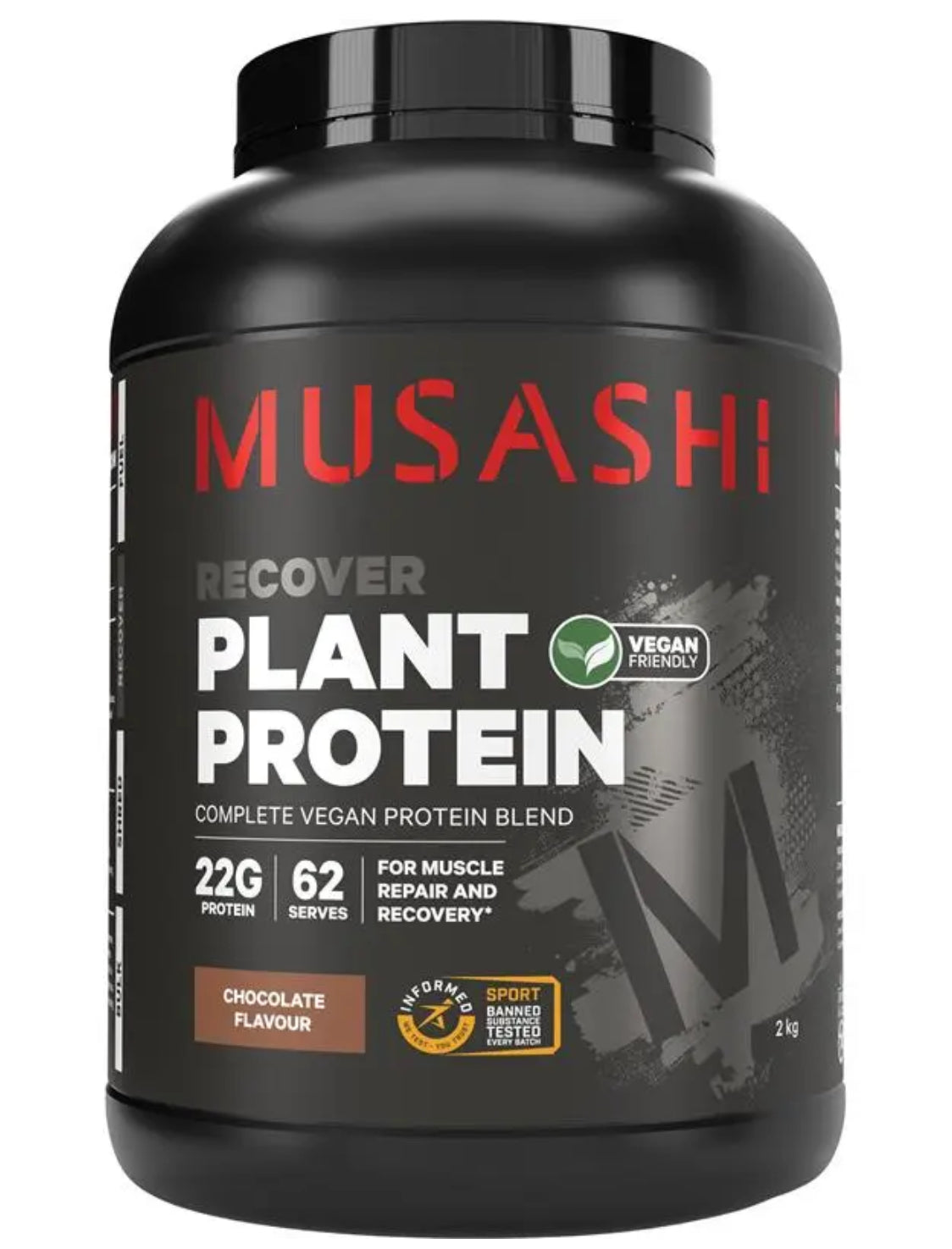 Musashi Plant Protein Chocolate 2Kg