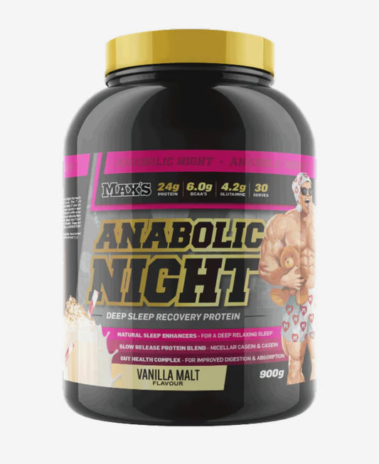 Anabolic Night Max’s Vanilla Malt 900G