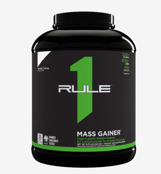 R1 Mass Gainer By Rule 1 Cookies and Creme 2.6Kg