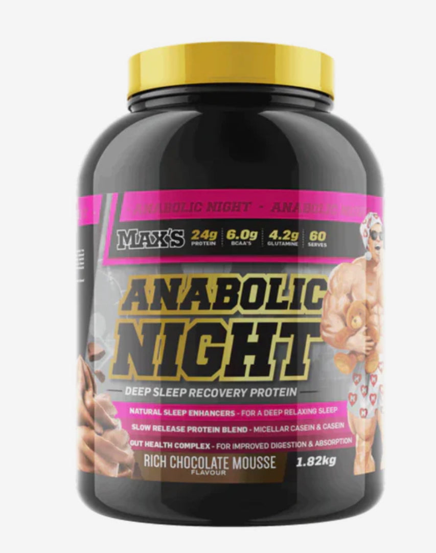 Anabolic Night Max’s Rich Chocolate Mousse 2Kg