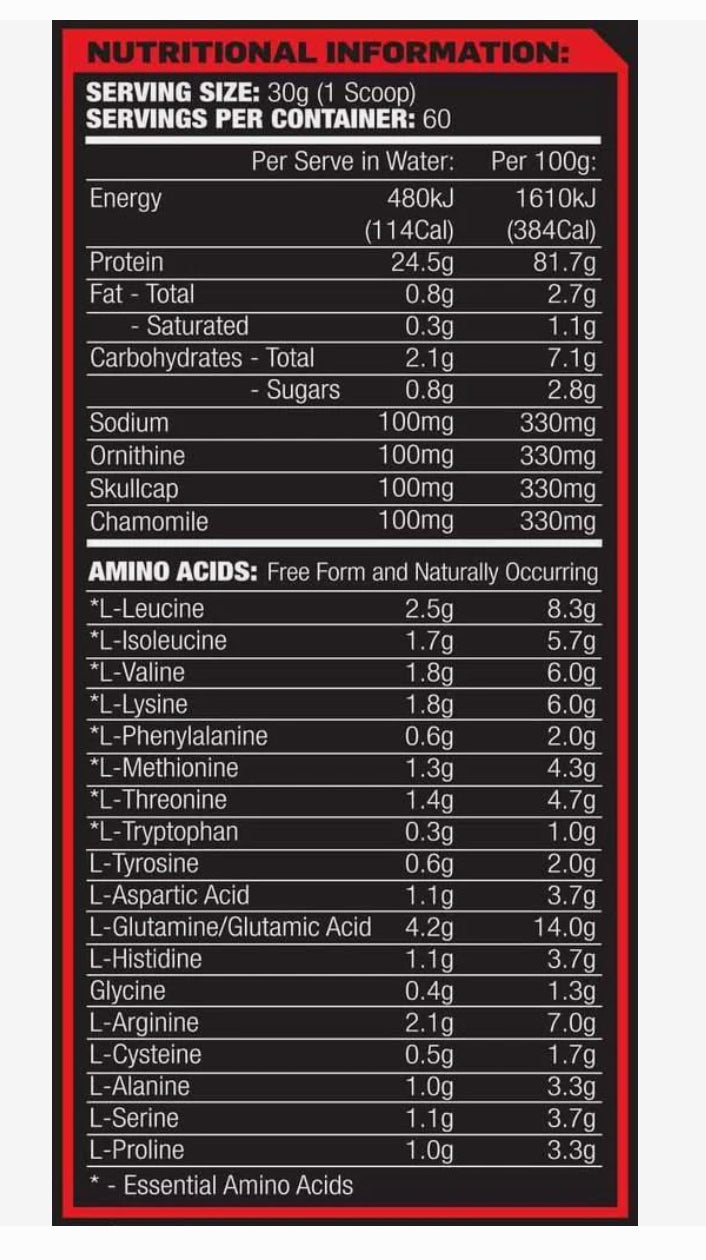 Anabolic Night Max’s Rich Chocolate Mousse 900G