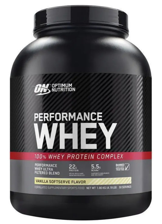 Optimum Nutrition Performance Whey Vanilla 1.95kg