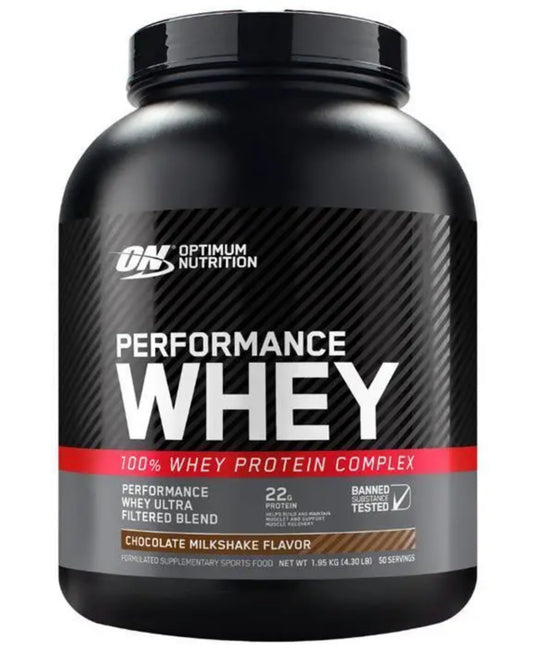Optimum Nutrition Performance Whey Chocolate Milkshake 1.95kg