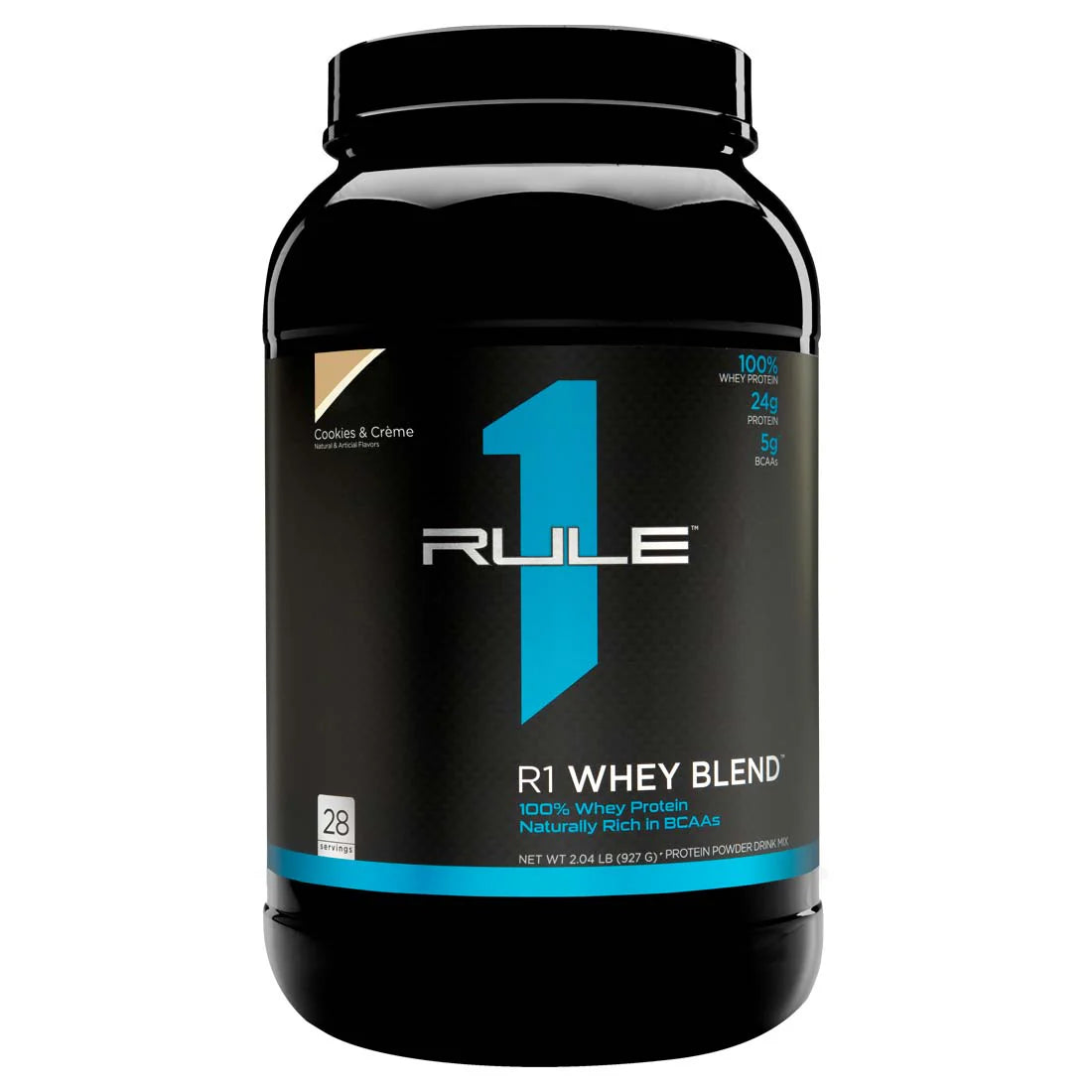 R1 Whey Blend Protein Cookies and Creme 2Lb