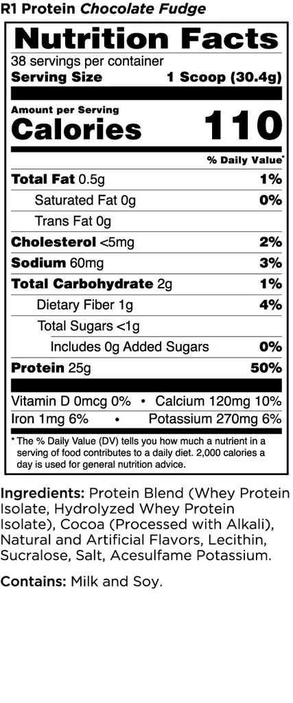 R1 Protein Isolate Birthday Cake 5LB