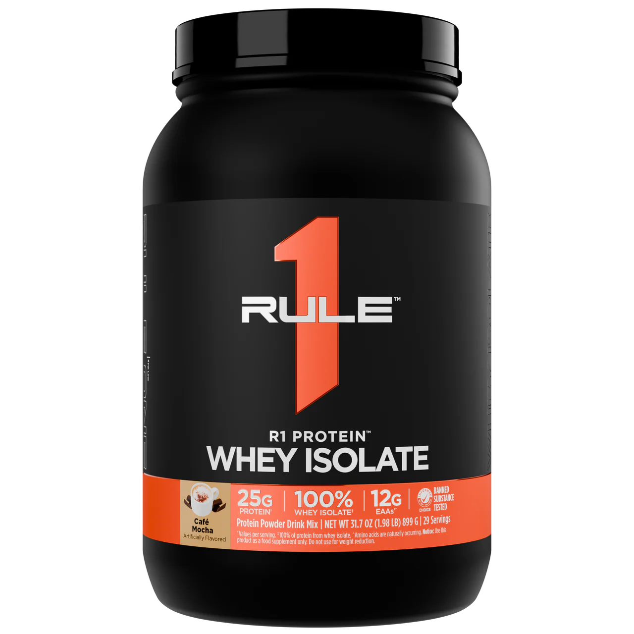R1 Protein Isolate  Cafe Mocha 2LB