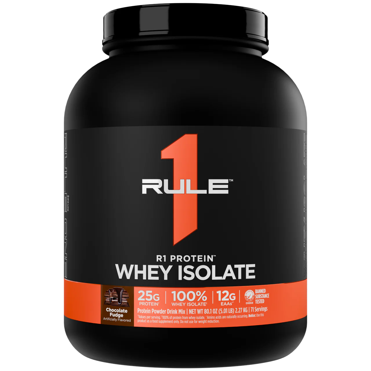 R1 Protein Isolate Chocolate Fudge 5LB