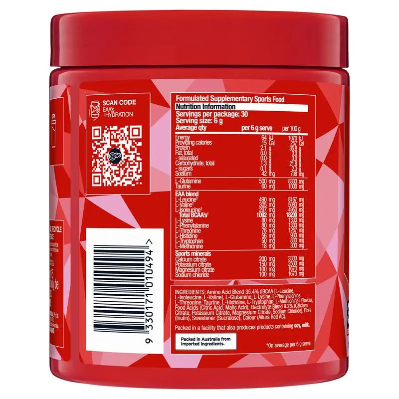 BSc EAAs + Hydration Berry 180g