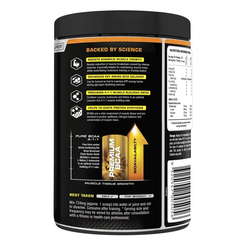 Vital Strength BCAA 4:1:1 Leucine Isoleucine and Valine 375g