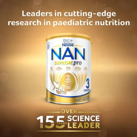 Nestle NAN SupremePro 3 Premium Toddler Milk Drink Powder From 1 Year 800g New