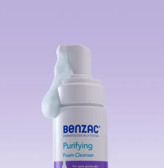 Benzac Purifying Foam Cleanser 130ml