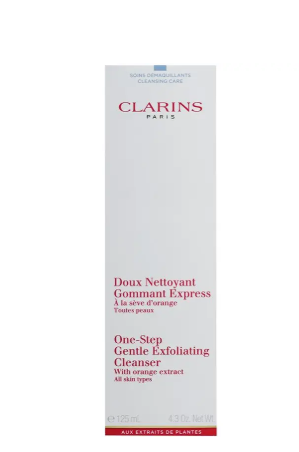 Clarins One Step Gentle Exfoliating Cleanser With Orange Extract 125ml