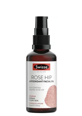 Swisse Skincare Rose Hip Antioxidant Facial Oil 50ml