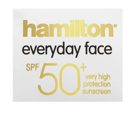 Hamilton SPF 50+ Everyday Face Cream 75g