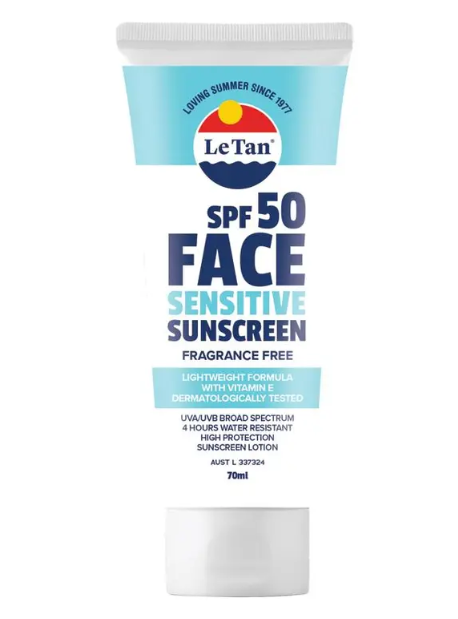 Le Tan SPF 50 Face Sensitive Sunscreen Lotion 70ml