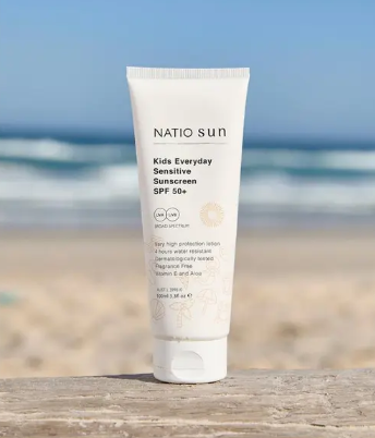 Natio Kids Everyday Sensitive Sunscreen SPF 50+ 100ml