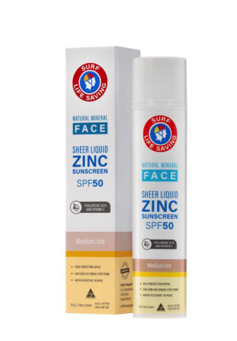 Surf Life Natural Mineral Zinc Face Medium Tint Spf50+ | 110g