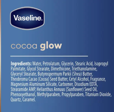 Vaseline Intensive Care Body Lotion Cocoa Glow 225ml