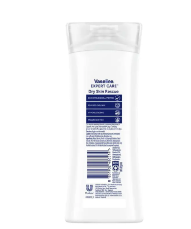 Vaseline Dry Skin Rescue Body Lotion 225ml