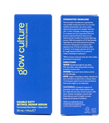 Glow Culture Double Duty Retinol Repair Serum 30ml