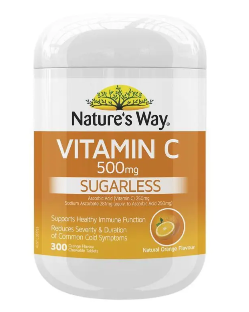 Nature's Way Vitamin C 500mg 300 Tablets