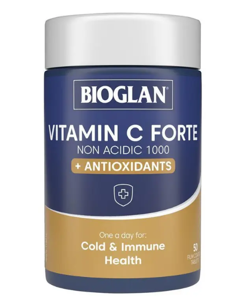 Bioglan One-a-Day Vitamin C Forte 1000mg 50 Tablets