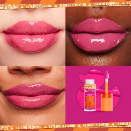 NYX Duck Plump Lip Plump Gloss Bubblegum Bae