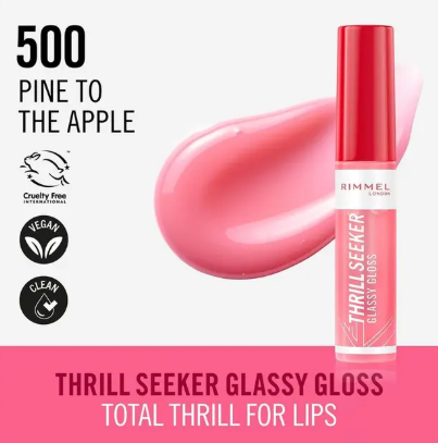 Rimmel Thrill Seeker Glassy Gloss 500 Pine To The Apple