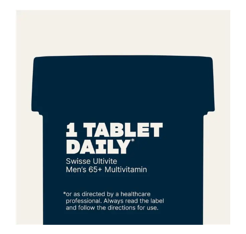 Swisse Mens Multivitamin 65+ 60 Tablets