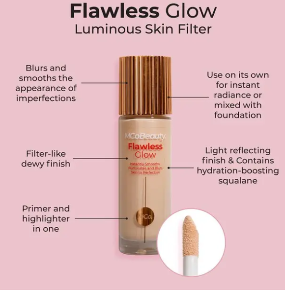 MCoBeauty Flawless Glow Luminous Skin Filter 4 Medium