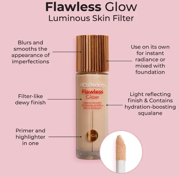 MCoBeauty Flawless Glow Luminous Skin Filter 3.5 Light/Medium
