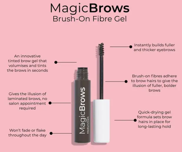 MCoBeauty Magic Brows Medium/Dark New