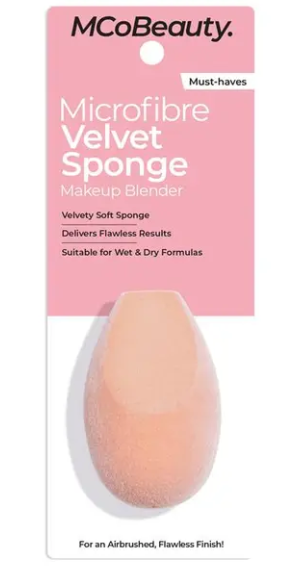 MCoBeauty Microfibre Velvet Makeup Blender Sponge