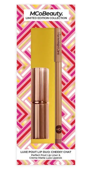 MCo Beauty Luxe Pout Lip Duo Kit Cheeky Chat XMAS 2024