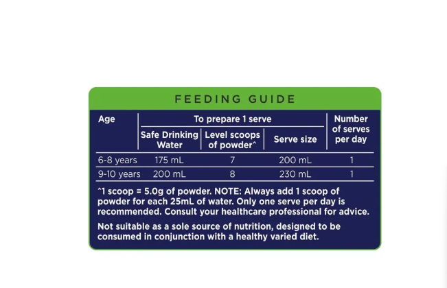AptaGrow Nutrient-Dense Milk Drink From 6+ Years 900g