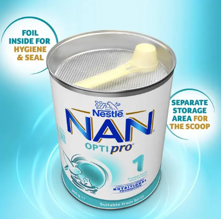 Nestle NAN OPTIPRO 1 Premium Starter Baby Infant Formula Powder, From Birth – 800g
