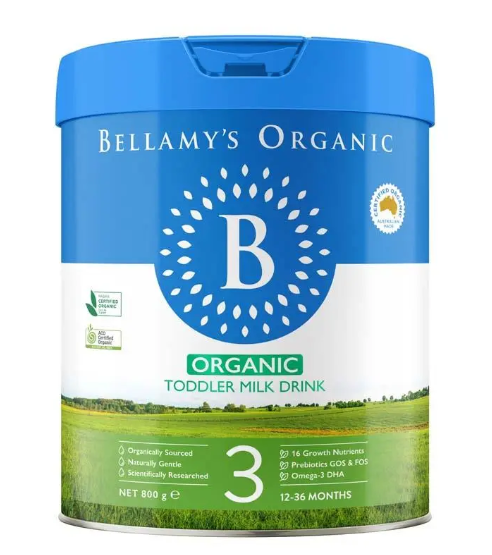 Bellamys Step 3 Toddler Milk Drink 800g