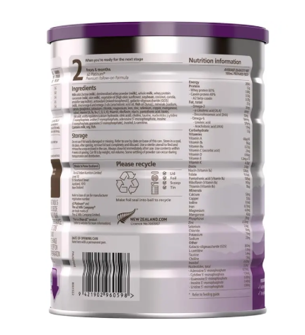 A2 Platinum Premium Infant Formula Stage 1 From Birth 900g