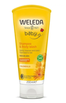 Weleda Calendula Shampoo & Body Wash 200ml